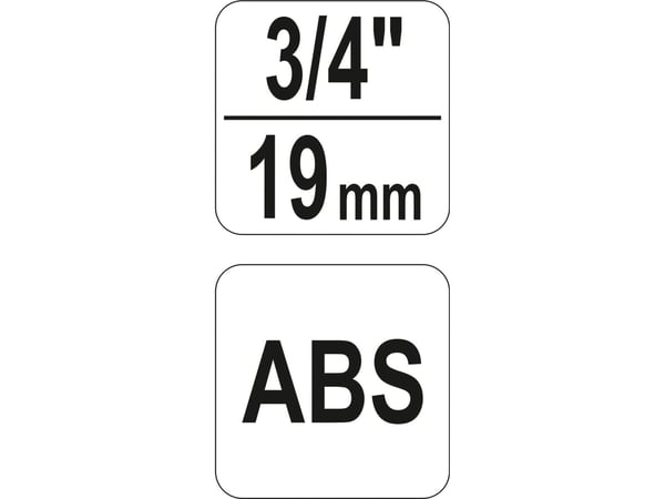 Flo snabbkoppling standard 3/4" (89002) 30 st
