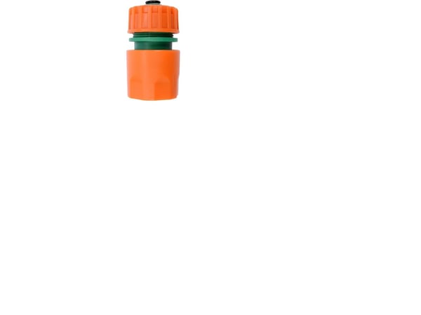FLO 1/2" Puutarhaletkuliitin, jossa on STOP-toiminto BOX-30kpl.