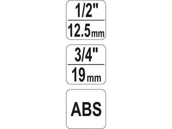Flo reparasjonssett for slange 3/4 x 1/2" eske 30 stk (89011)