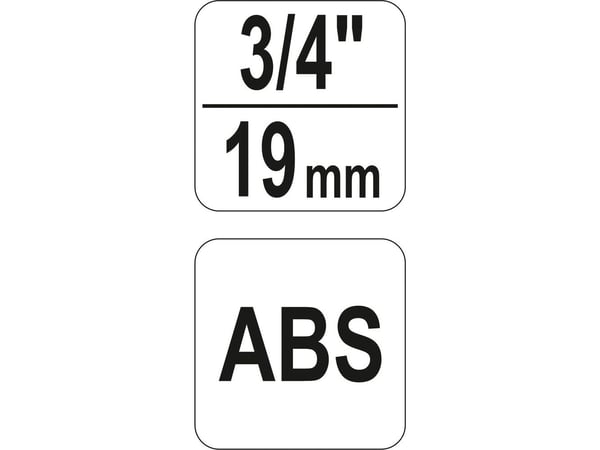 Flo-anslutning 3/4" GZ Box 30st (89015)