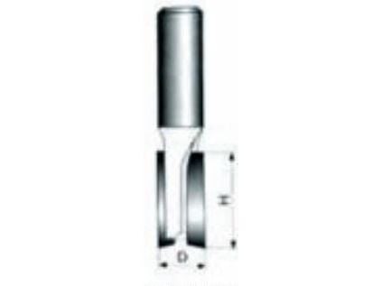 PS TRADING fres til tre, rett Fi14 x 19mm, skaft 8mm, uten lager
