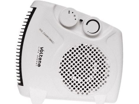 VOLTENO värmefläkt TYST-TØVEL 1000W/2000W