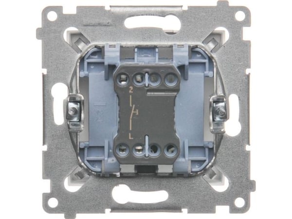 Kontakt-Simon DP1A.01/11, Painikekytkin, Muovi, Valkoinen, IP20, IP44, 250 V, 16 A