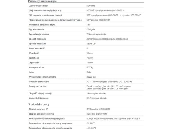 Schneider jordfelsbrytare iID-40-4-100-AC 40A 4-polig 100mA typ AC (A9Z12440)
