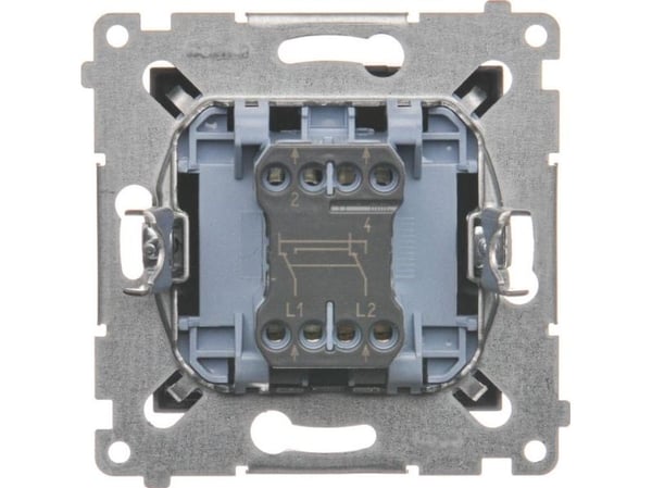 Kontakt-Simon DW7A.01/48, Plast, Anthracit, IP20, IP44, 250 V, 16 A, 75 mm