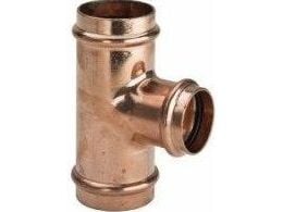 Viega Profipress T-rör 15x12x12 mm med SC-Contur (koppar)