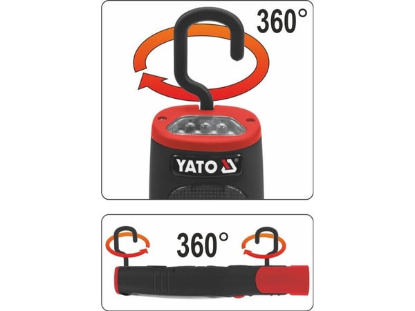 YATO KORJAAMOVALAISIN 30+7 LED 08507
