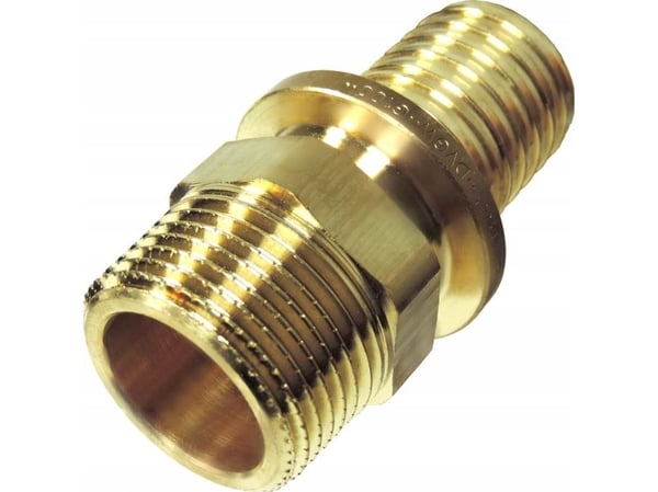TECE overgangsnippel GZ 32 mm x 1" messing (705509)