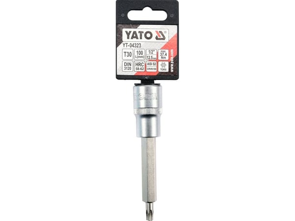 YATO TORX 1/2" T30x100 mm trippelnøkkel