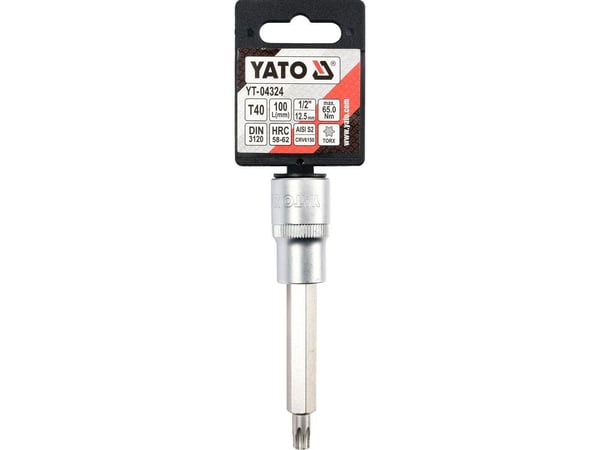 YATO TORX 1/2" T40x100 mm trippelnøkkel