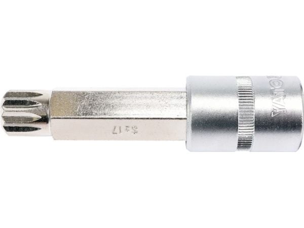 Yato 1/2" Spline Shank Socket M17 x 100 mm (YT-04357)
