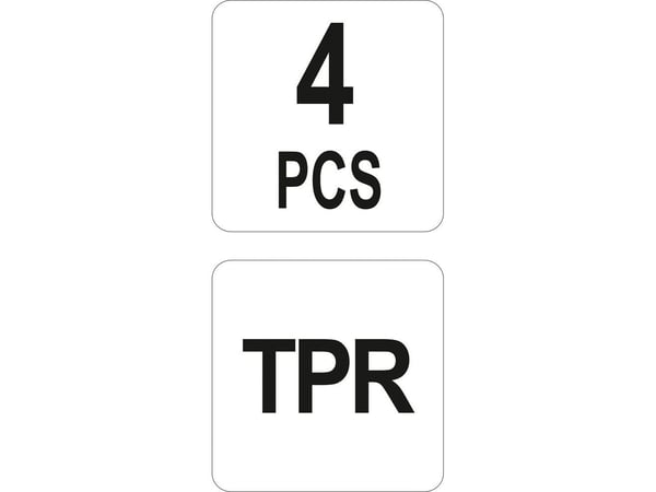 Yato YT-52621, Tetningsmassefjernerverktøy, Rød, Plast, 3 stykker
