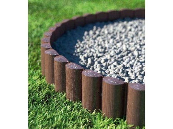Cellfast Palisade hagekant Eco brun 17 cm x 2,4 m 5 deler (34-031)