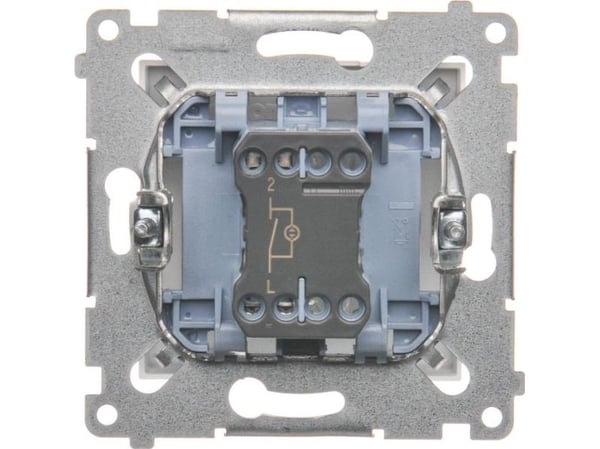 Kontakt-Simon DW1AL.01/11, Muovi, Valkoinen, IP20, IP44, 250 V, 16 A, 75 mm