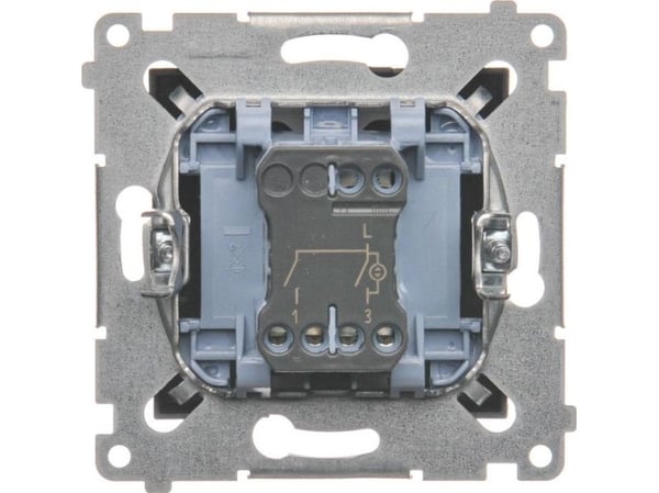 Kontakt-Simon DW5ABL.01/48, Plast, Anthracit, IP20, IP44, 250 V, 16 A, 75 mm