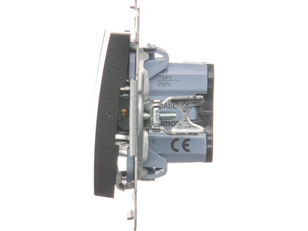 Kontakt-Simon DW5ABL.01/48, Plast, Anthracit, IP20, IP44, 250 V, 16 A, 75 mm