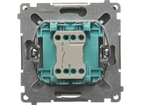 Kontakt-Simon BMW1.01/21, Plast, ruostumaton teräs, IP20, IP44, 250 V, 10 A, 75 mm