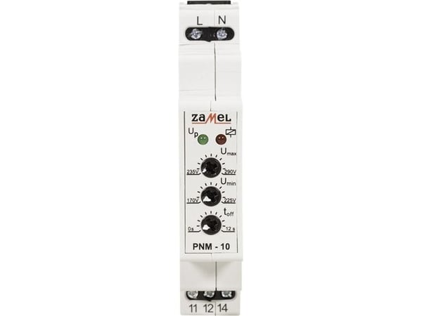 1-vaiheinen jänniterele 230V AC PNM-10 EXT10000103
