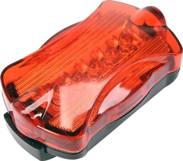 Vorel sykkellampe sett foran+bak 3W 5 LED 150 lm 3x1.5V AAA + 2x1.5V (88422)