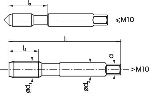 Fanar håndtap M22x1, 2 stk. (A1-220001-0223)