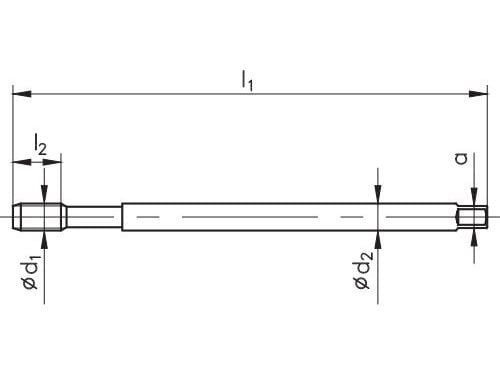 Fanar maskintapp M16 forlenget (D2-511121-0160)
