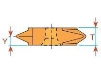 Fanar plate for gjenging 16 ER 3.5 ISO BMA (16ER3.5ISOBMA)