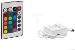 GTV LED RGB-kontroller mini med fjernkontroll 12/24V (LD-KONMINI-RGB)