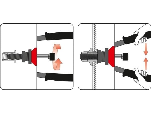 YATO RIVETER MUTTER M3-M12 YT-36127