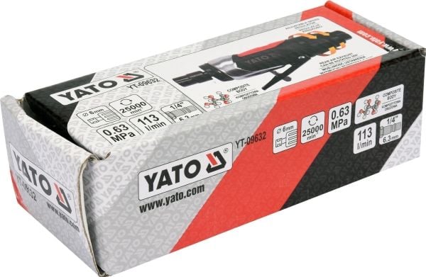 YATO PNEUMAATTINEN SUORA HIOMAKONE 09632