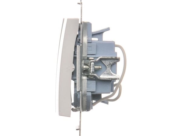 Kontakt-Simon DW31L.01/11, Muovi, Valkoinen, IP20, 250 V, 10 A, 75 mm
