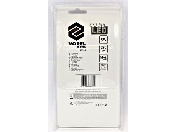 VOREL ŽIBINTUVELIS 5W 135 x 40 mm 88555