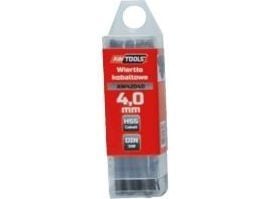 AWTools metallbor, kobolt sylindrisk, 4mm, 10 stk. (AW42040)