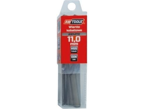 Wiertlo AWTools kobaltsylindrisk bor 11 mm, 5 stk (AW42110)