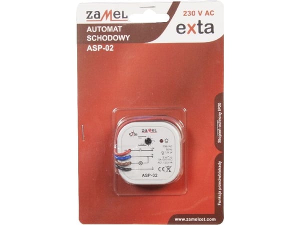 Zamel trappautomat 230V AC ASP-02 (EXT10000014)