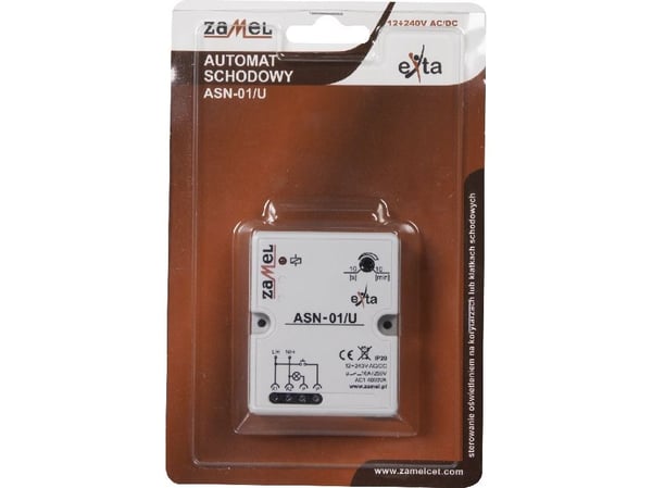 Zamel automaattinen portaiden ohjain 12-240V AC/DC ASN-01/U (EXT10000011)