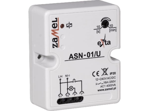 Zamel automaattinen portaiden ohjain 12-240V AC/DC ASN-01/U (EXT10000011)