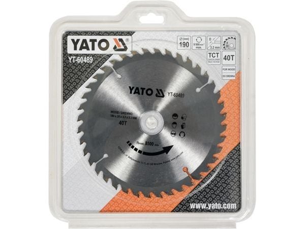 YATO SIRKELSAG 190*40*30 60489
