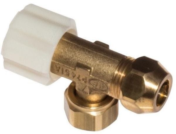 Cersanit vinkelventil 3/8" x 3/8" (5907720672744)