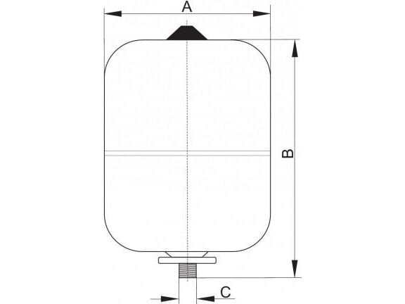 Hydroland ekspansjonsbeholder membran CWU 12L Ibaiondo (NP.CWU.12.IB)
