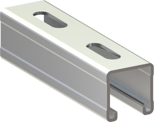 Niczuk monteringsprofil typ MF2,5 41 x 41 x 2,5 mm längd 2000 mm (0741412520)