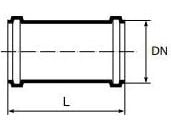 Magnaplast liukuholkki Ultra dBU 75 (146660)
