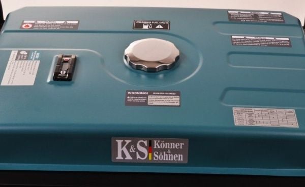 KÖNNER & SÖHNEN GENZYNIC GENERAATTORI 5,0kW 230/400V SÄHKÖINEN START AVR VST KS7000E-1/3