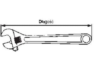 Teng Tools skiftenøkkel svensk type 375 mm (105870505)