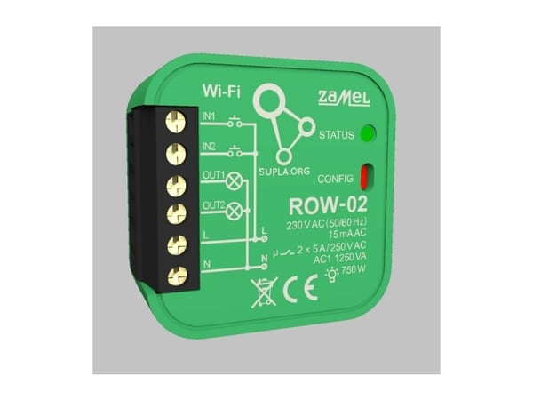 Zamel SUPLA rullgardins-/jalusistyrning Wi-Fi SRW-01 (SPL10000004)