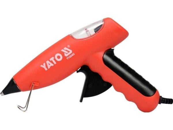 Yato YT-82402, Elektrisk limpistol, Rød, Keramisk, Glass, Metall, Plast, Tre, 15 g/min, 180 s, 1,1 cm