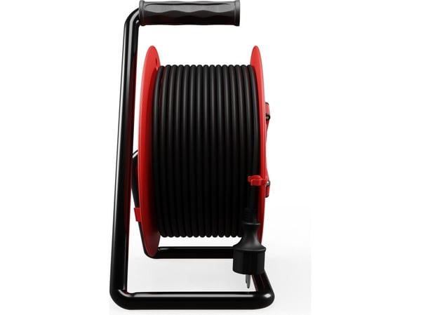 KEL PROFESSIONAL LINE 40m H05RR-F 3x1.5 4xGS 16A jatkojohto IP44 musta (W-97056)