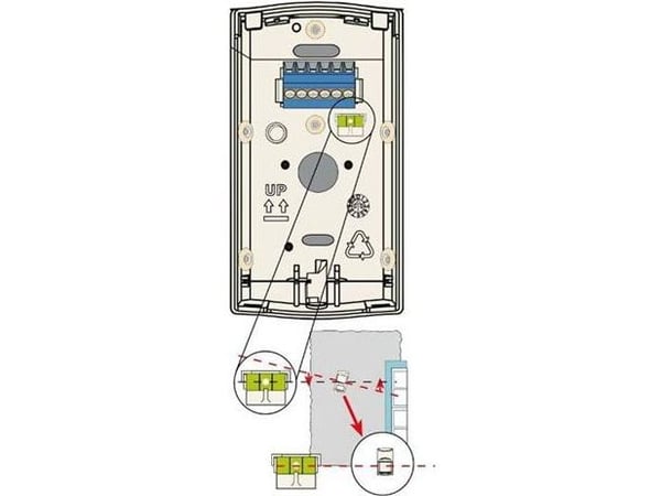 Bosch ISC-BPR2-WP12, Hvit, Koblet med ledninger (ikke trådløs), 150 - 2000 MHz, 100 mA, 10 mA, 9 - 15 V