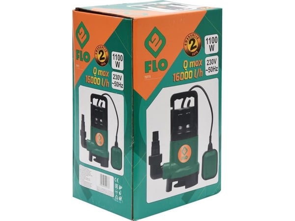 FLO smutsvattenpump 1100W 79775