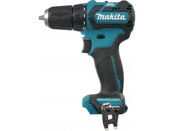 Makita DF332DZ, pistoolikahvallinen porakone, avaimeton, 2,8 cm, 1 cm, 450 rpm, 1500 rpm