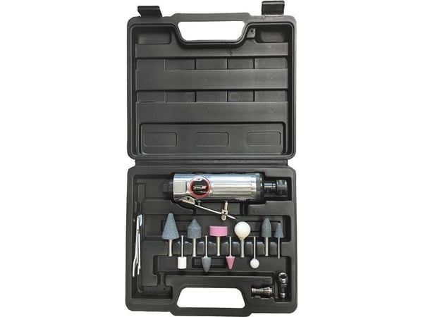 AWTOOLS PNEUMAATTINEN SUORA HIOMAKONE + TARVIKKEET